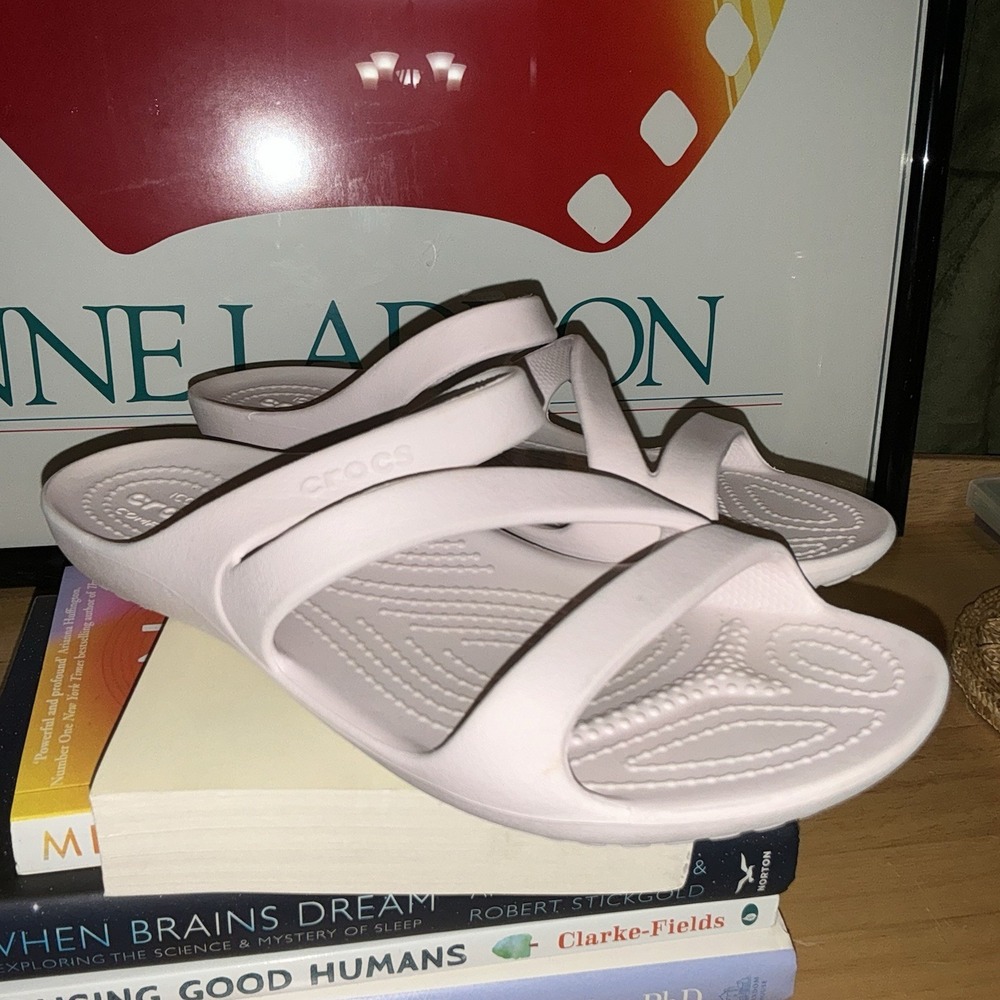 Crocs Women's Kadee II Sandal‎ Pastel Pink Size 8